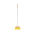 Plastic Broom Soft Brush (Yellow) 35cm