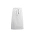 Polycotton Short Half Waist Apron (White)