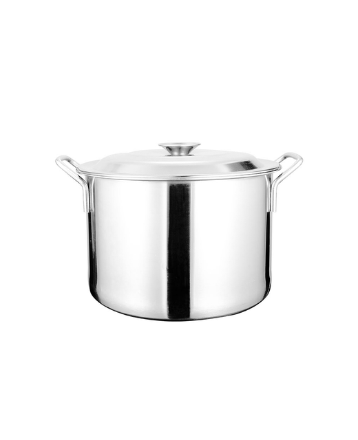 Stainless Steel Short Stock Pot