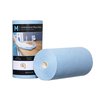 Antibacterial Wavy Wipes Blue - Heavy Duty 80gsm