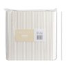 Paper Regular Straight Straws (White)