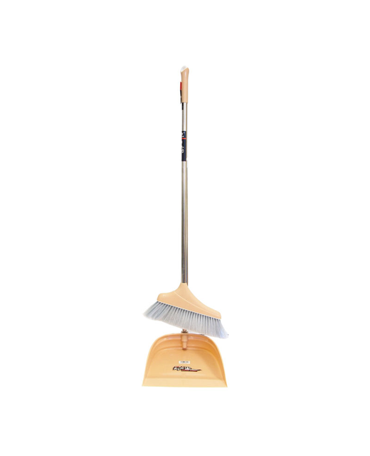 Broom and Shovel With Stainless Steel Shaft