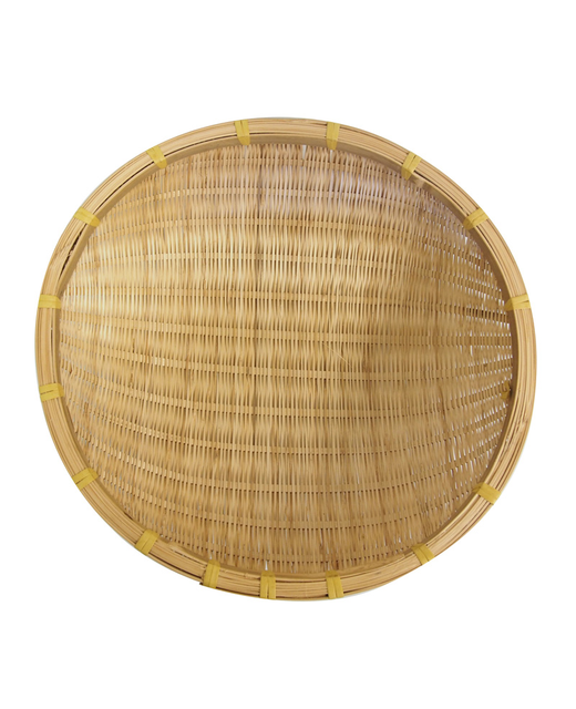 Round Bamboo Colander Basket