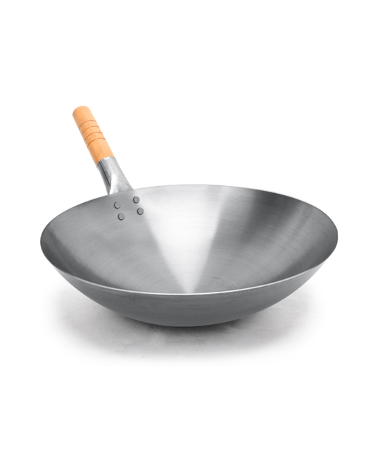 Machine Pressed Wok With Handle