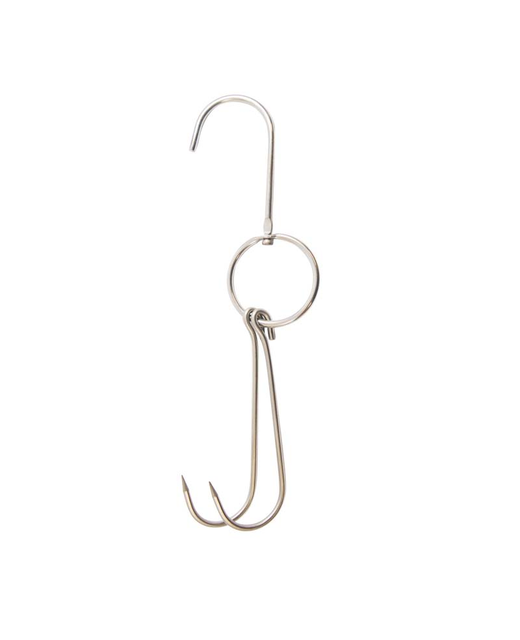 Stainless Steel Double Roast Meat Hook