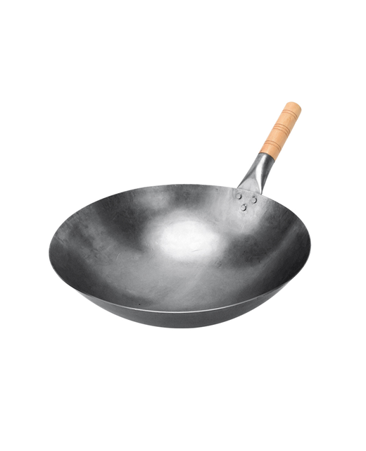 Hand Pressed Wok With Handle