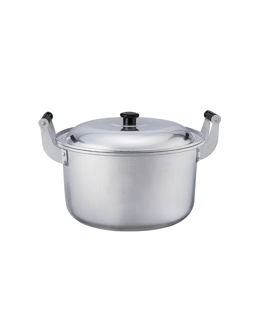 Aluminium Raised Handle Cooking Pot