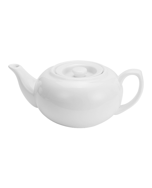 Crockery Tea Pot Medium (White)