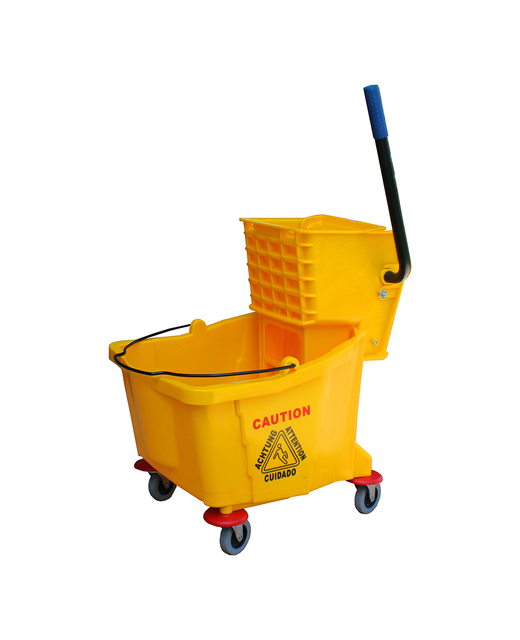 Plastic Single Mop Wringer Trolley