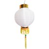 Silk Round Lantern (White)