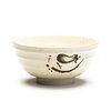 Melamine Flared Ribbed Bowl (Eggplant)