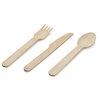 Disposable Wooden Fork 14cm