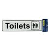 Plastic Sign [Toilets]