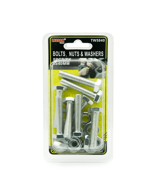 Bolts Nuts Washers 80mmx40mm