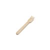 Disposable Wooden Fork 14cm