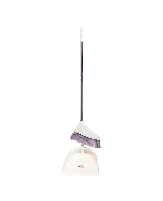 Plastic Broom and Shovel Set