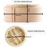 Bamboo Steam Basket Premium