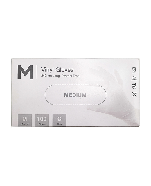 Disposable Vinyl Gloves (Medium)